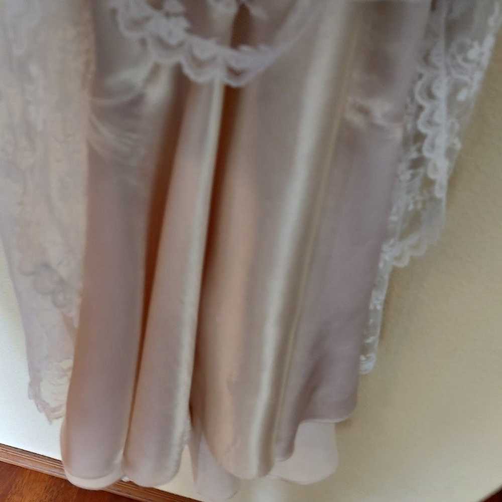 Gunne Sax  White Lace Prairie Dress Vintage size 5 - image 11