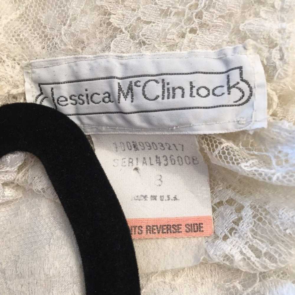 Jessica McClintock Lace Maxi - Size 8 - image 6