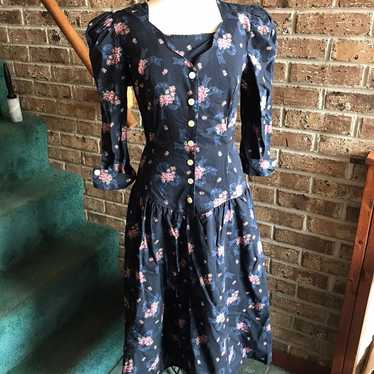 Vintage Robin Gayle Floral Dress