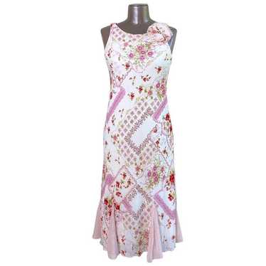 Hype Floral Print Midi Dress - image 1