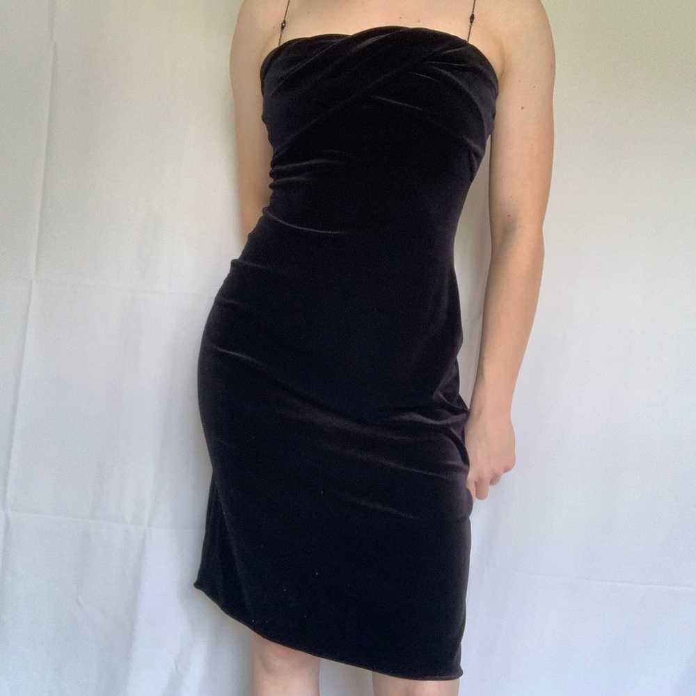 Black coctail dress - image 3