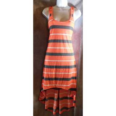 Ambiance Apparel High-Low Striped Dress - image 1
