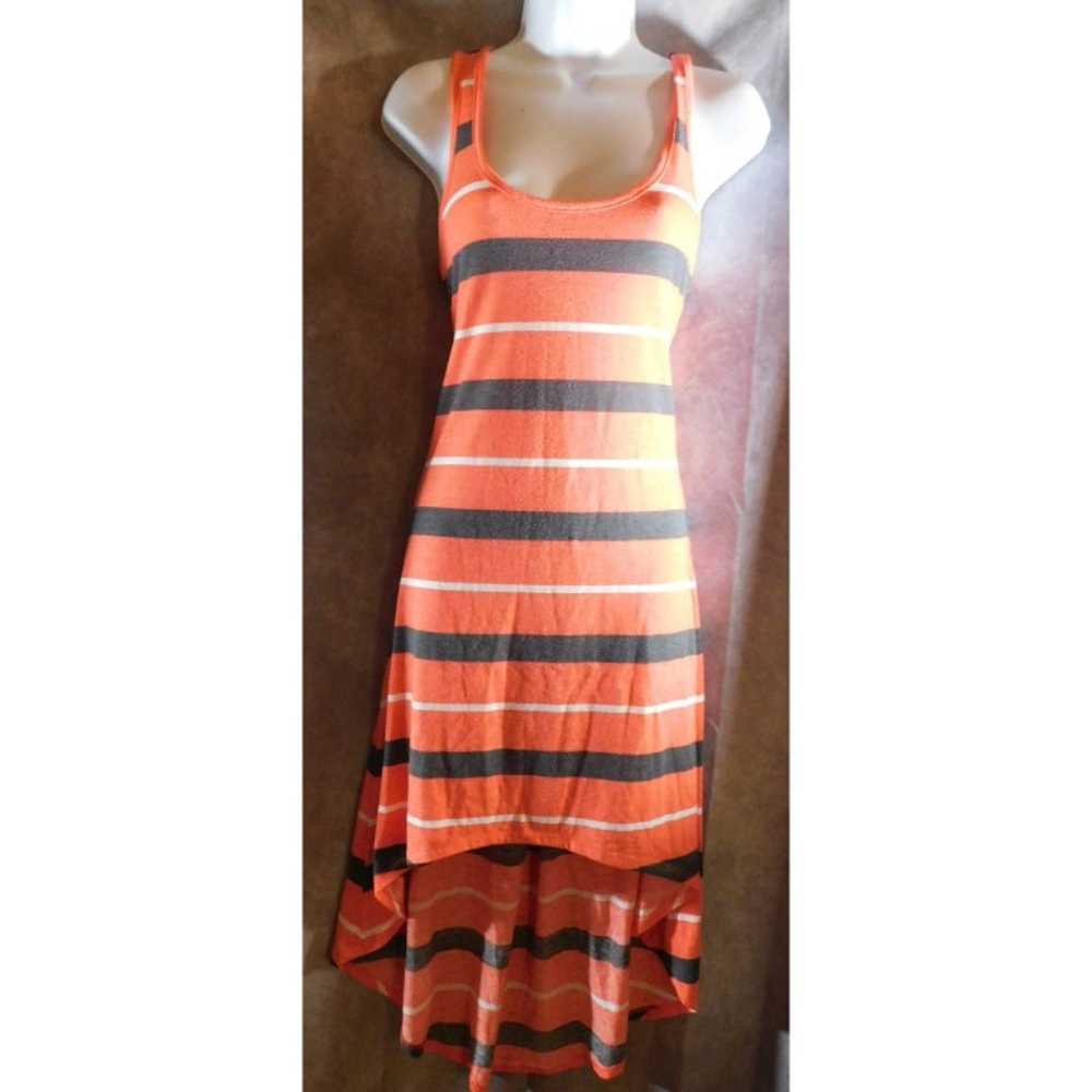 Ambiance Apparel High-Low Striped Dress - image 2