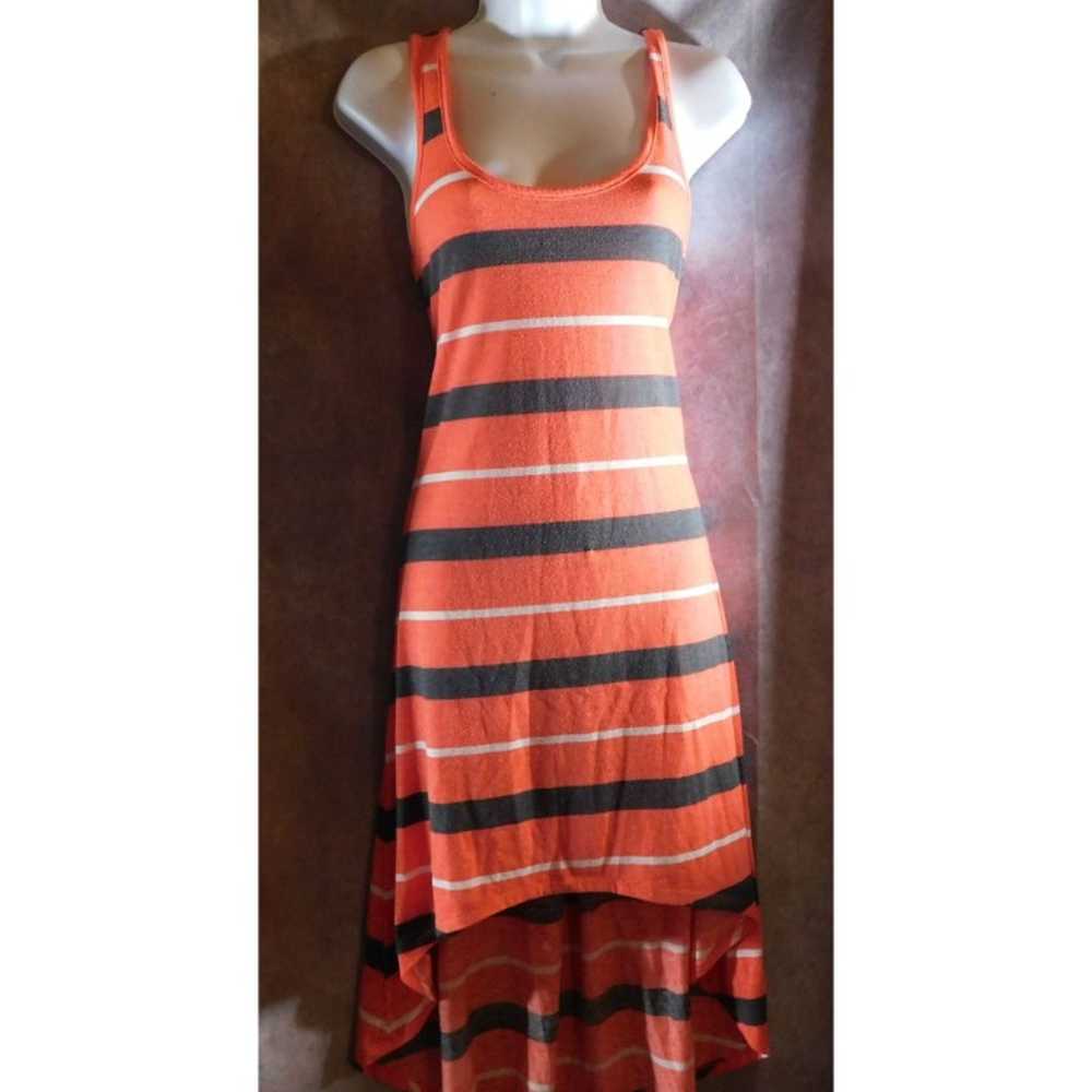 Ambiance Apparel High-Low Striped Dress - image 7