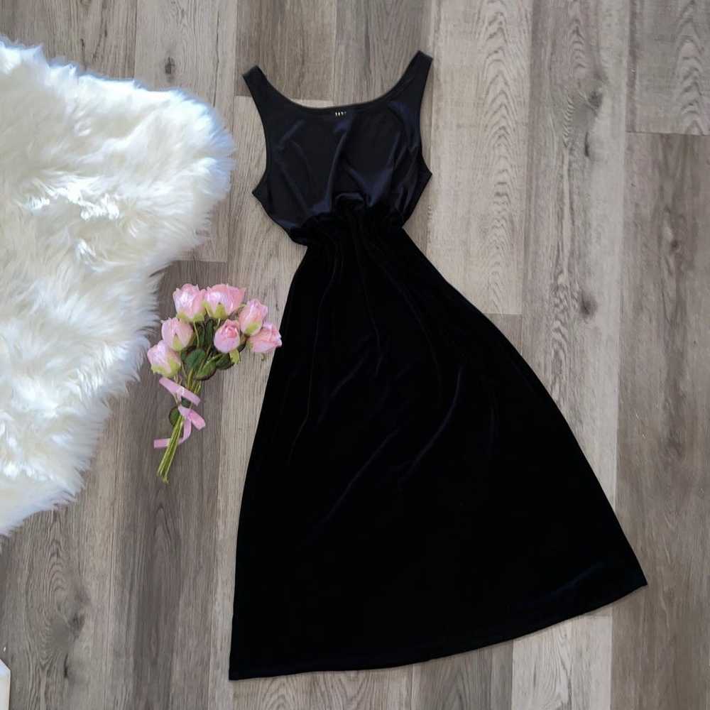 Vintage Teddi Evening Classic Black Dress - image 1