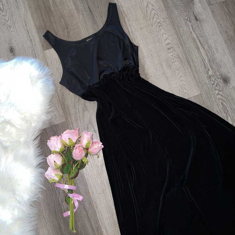 Vintage Teddi Evening Classic Black Dress - image 2