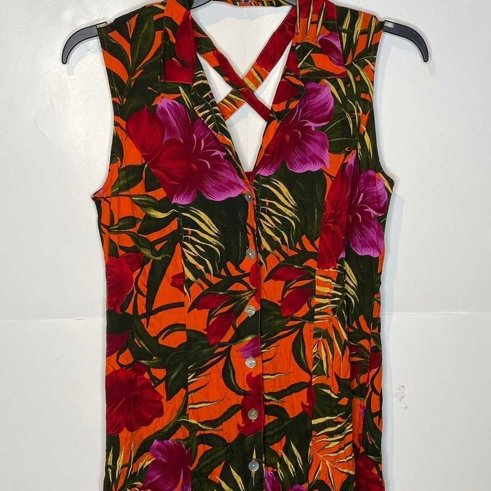 Vintage 90s California Crush boho floral - image 3