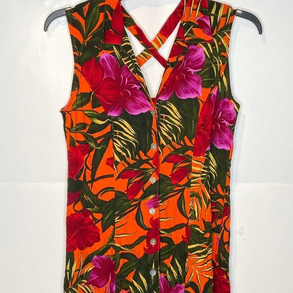 Vintage 90s California Crush boho floral - image 4