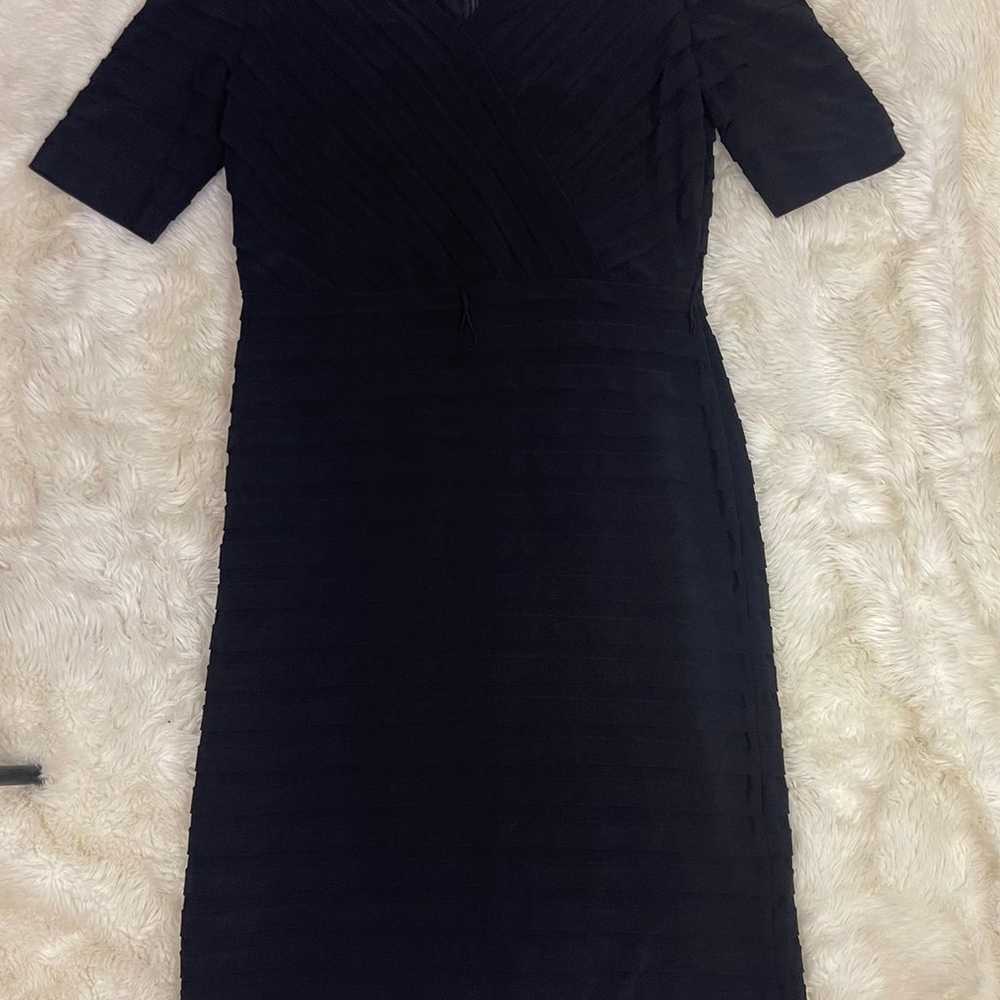 Black Adrianna Papell Midi Dress - image 4