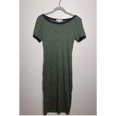 Olive Green Almost Famous Bodycon Dress Large