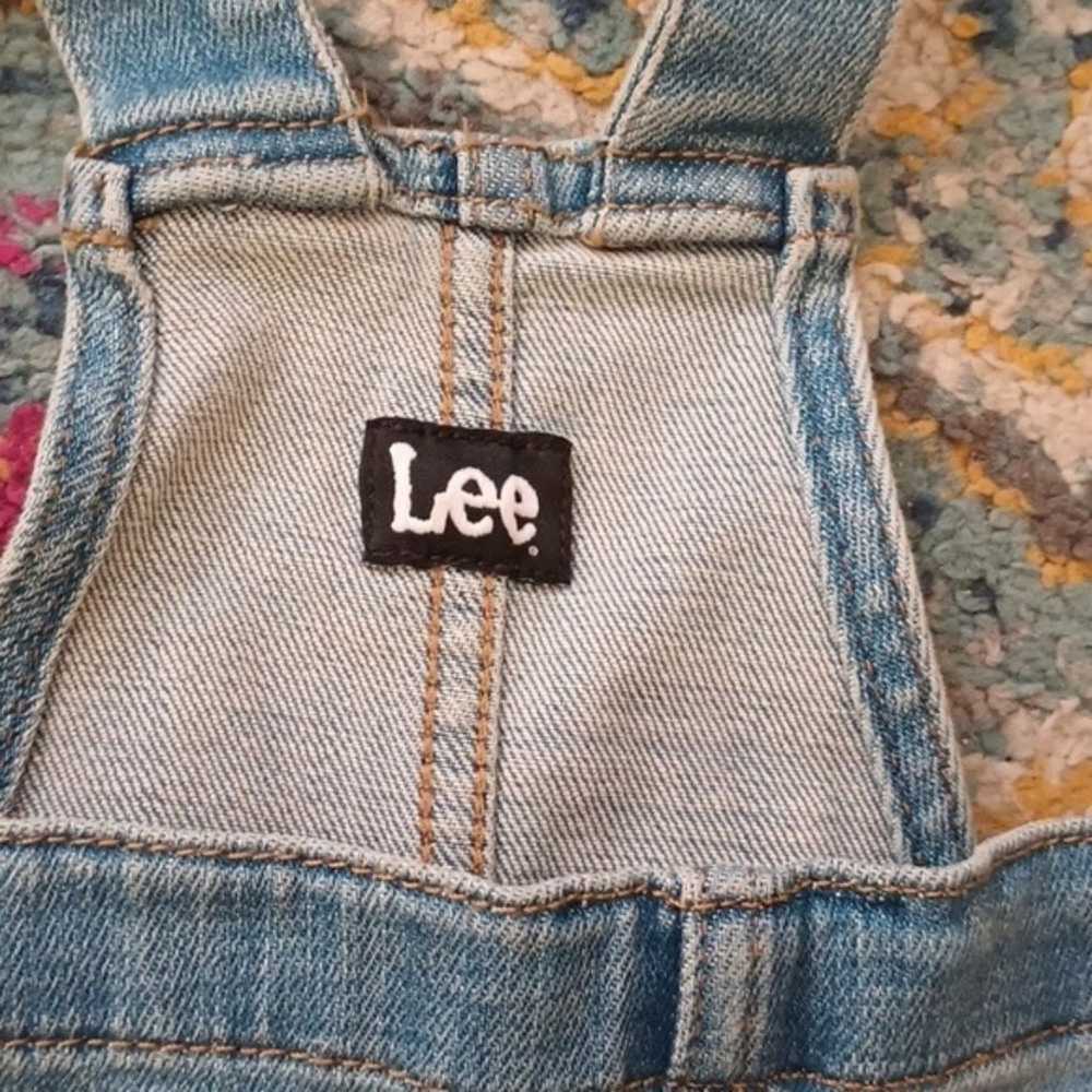 Lee Medium Wash Shortall 2XL - image 2