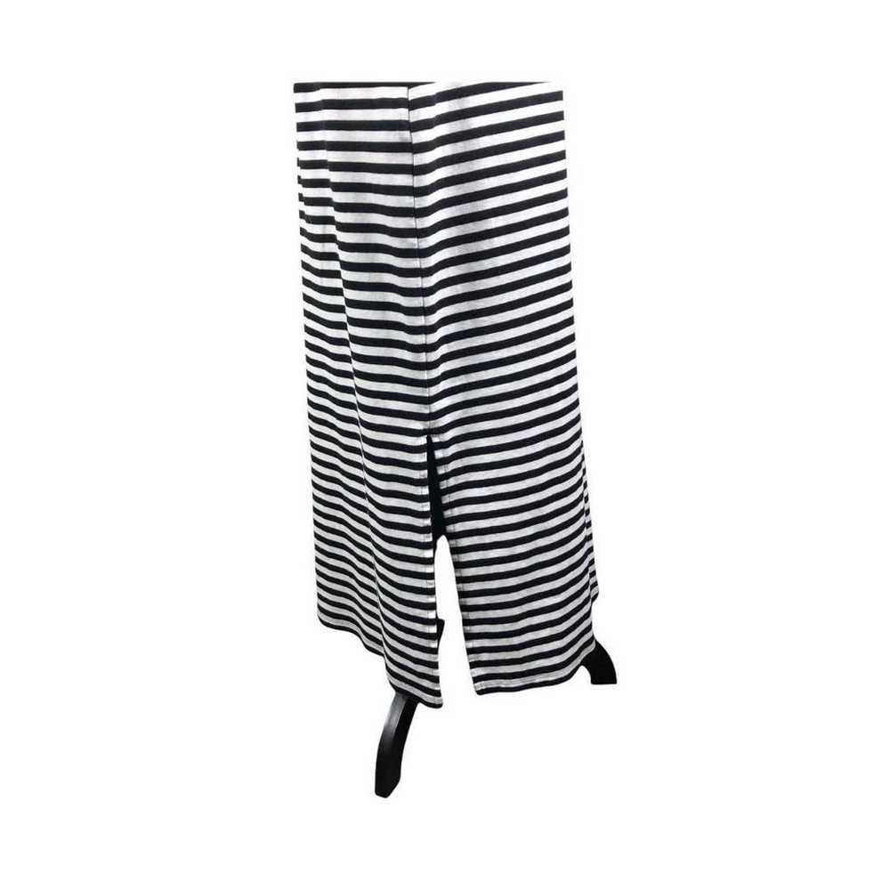 Calvin Klein Striped Short-Sleeved Maxi Dress - image 4