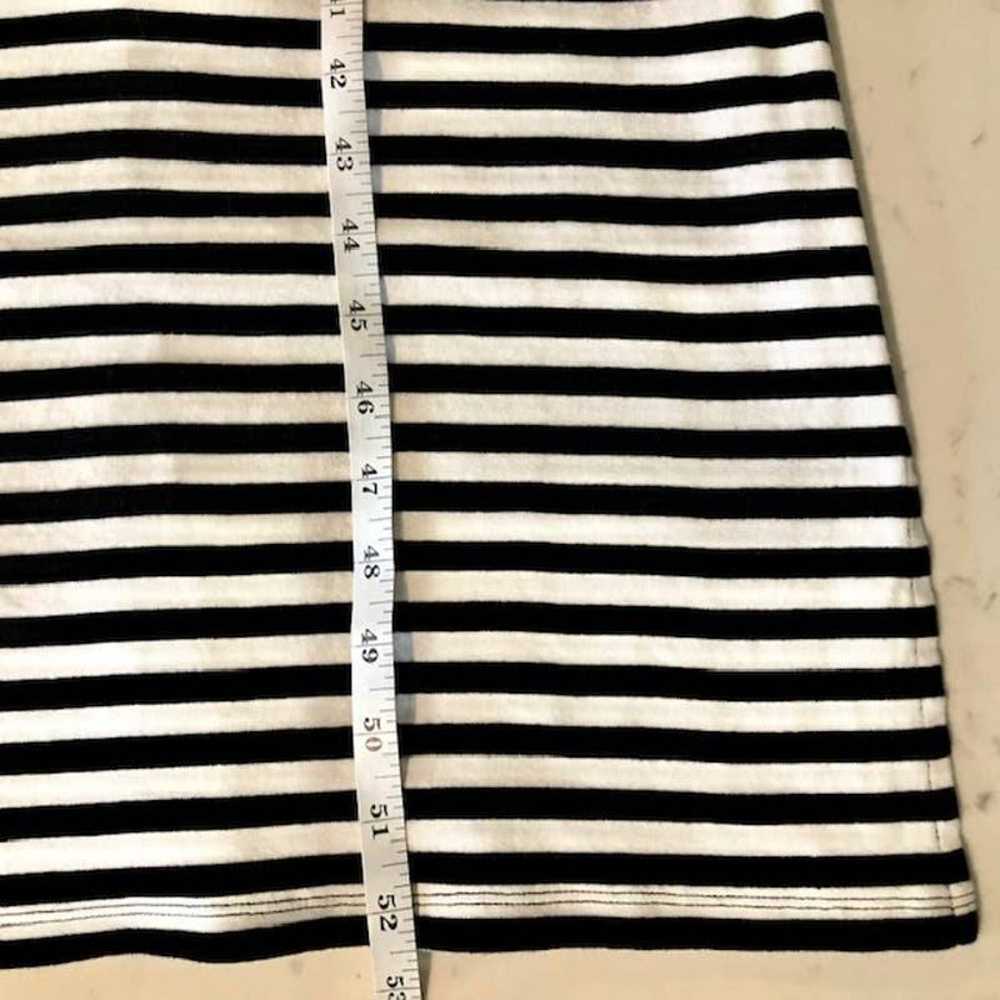Calvin Klein Striped Short-Sleeved Maxi Dress - image 7