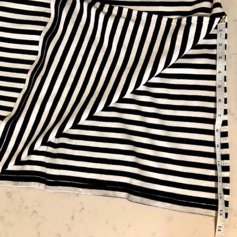 Calvin Klein Striped Short-Sleeved Maxi Dress - image 8