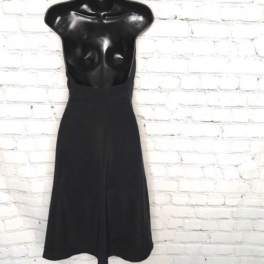 Vintage 1990s  halter top low cut dress - image 5
