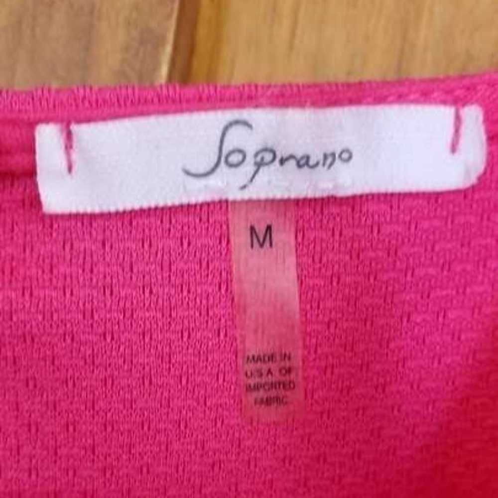Soprano Hot Pink Mini Dress - Women's M - image 6