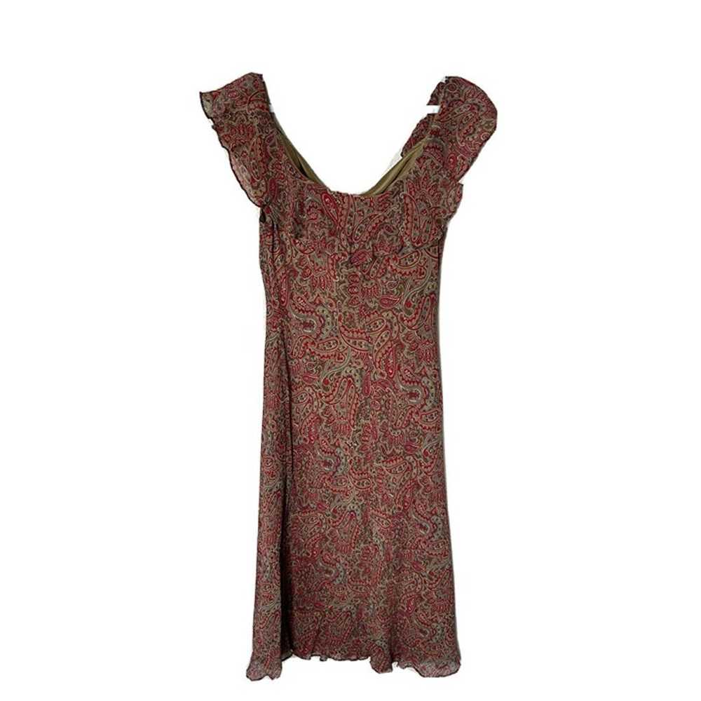 Vintage Lauren Ralph Lauren Womens 8 Silk Rainbow… - image 6