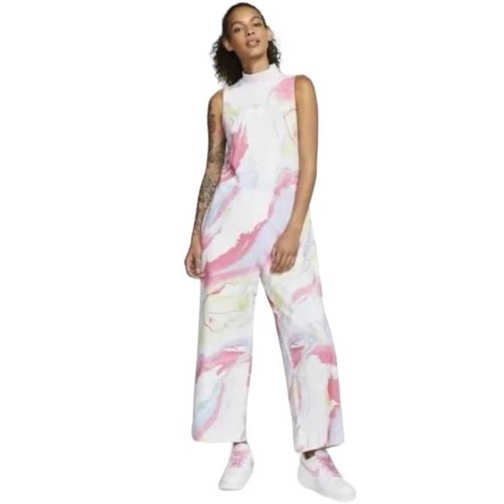 NIKE Sportswear Women Multi-Color Jersey Tie Dye … - image 1