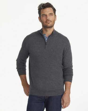 UNTUCKit Merino Wool Quarter-Zip Sweater