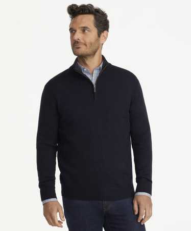 UNTUCKit Merino Wool Quarter-Zip Sweater