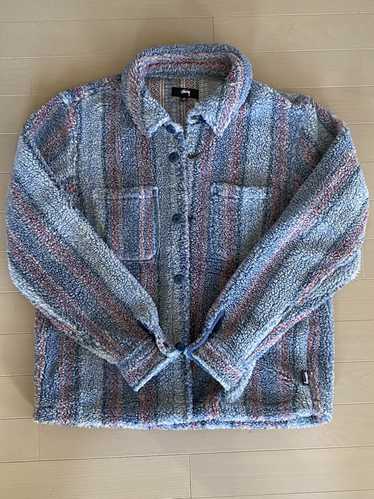 Stussy Stussy Striped Sherpa Shirt