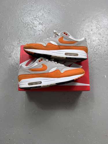 Nike Nike Air Max 1 White Magma Orange Size 10.5 … - image 1