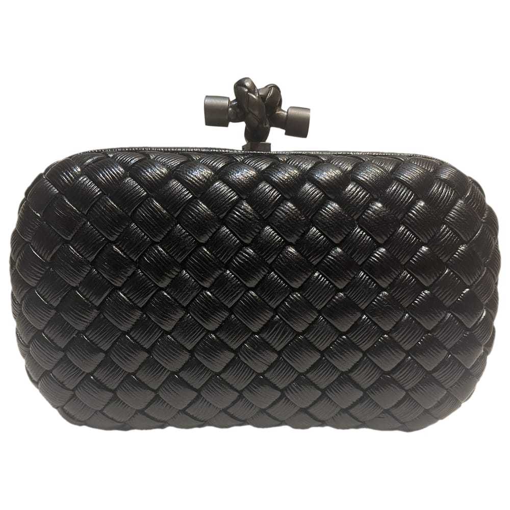 Bottega Veneta Pochette Knot leather clutch bag - image 1
