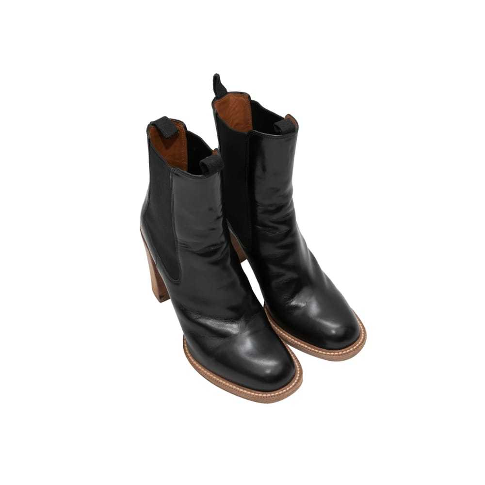 Celine Leather ankle boots - image 2