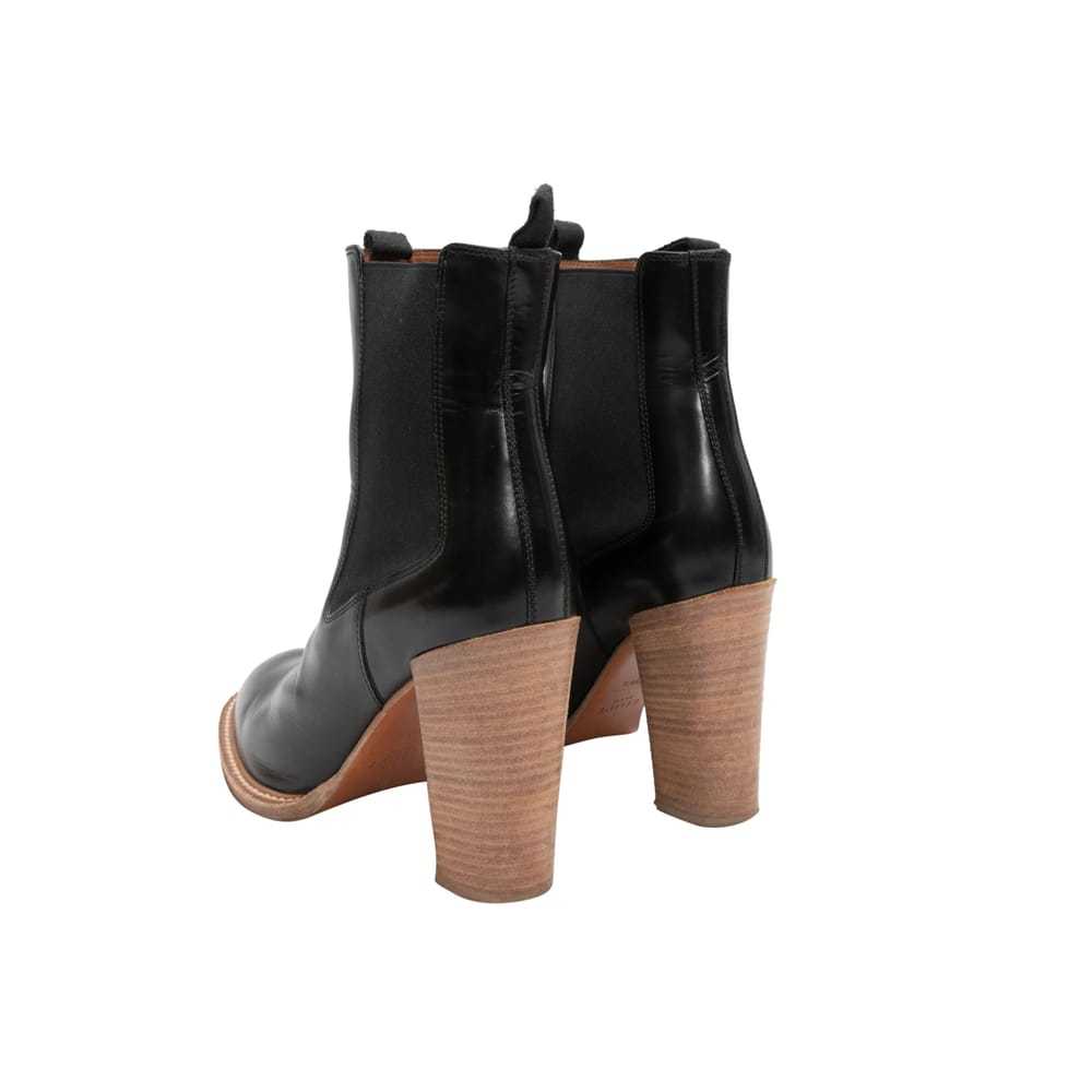 Celine Leather ankle boots - image 4