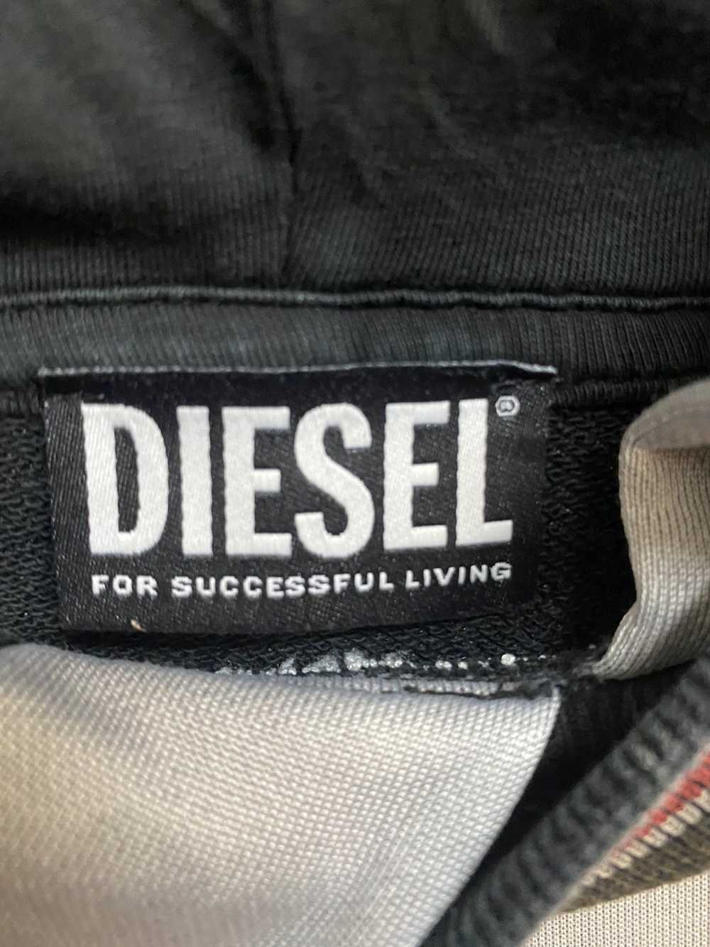Diesel Vintage Diesel Distressed Oversized Hoodie… - image 8