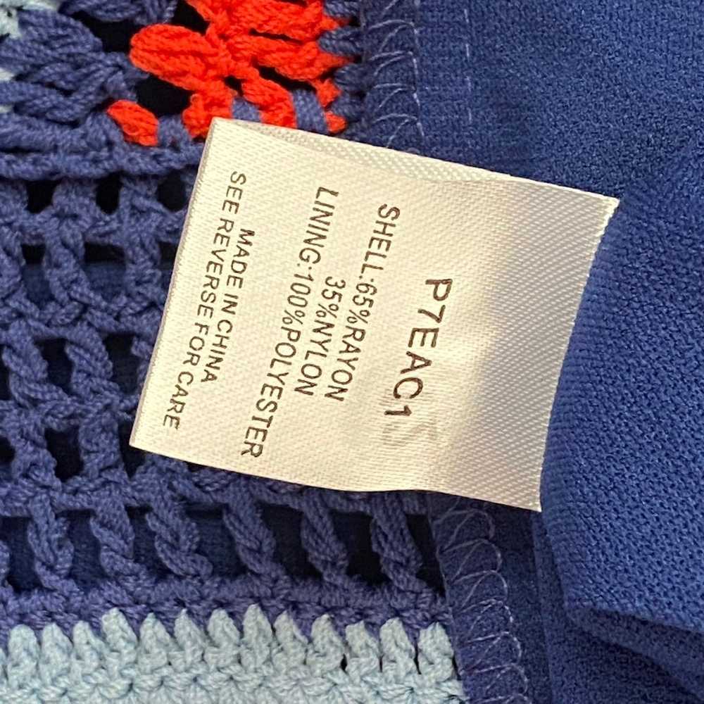NWOT $458 Parker Crochet Knit Dress - image 7