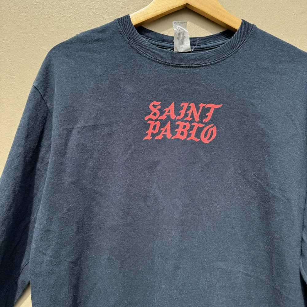 Rap Tees × Streetwear × Vintage Saint pablo kanye… - image 4