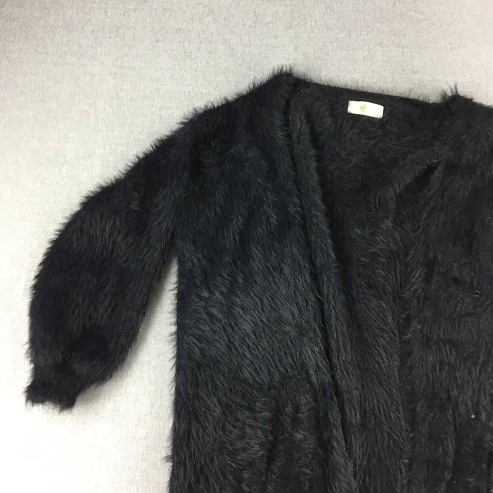 Vintage HQ Womens Cardigan Sweater Size 2XL Black… - image 3
