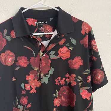 Bonobos Bonobos Golf Roses Flower Floral Stretch G