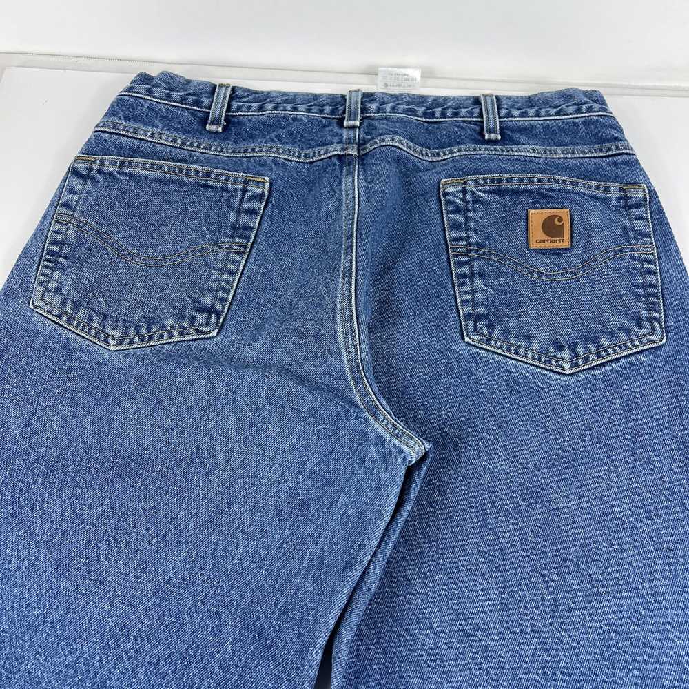 Carhartt Carhartt Jeans Relaxed Fit Blue Faded Co… - image 10