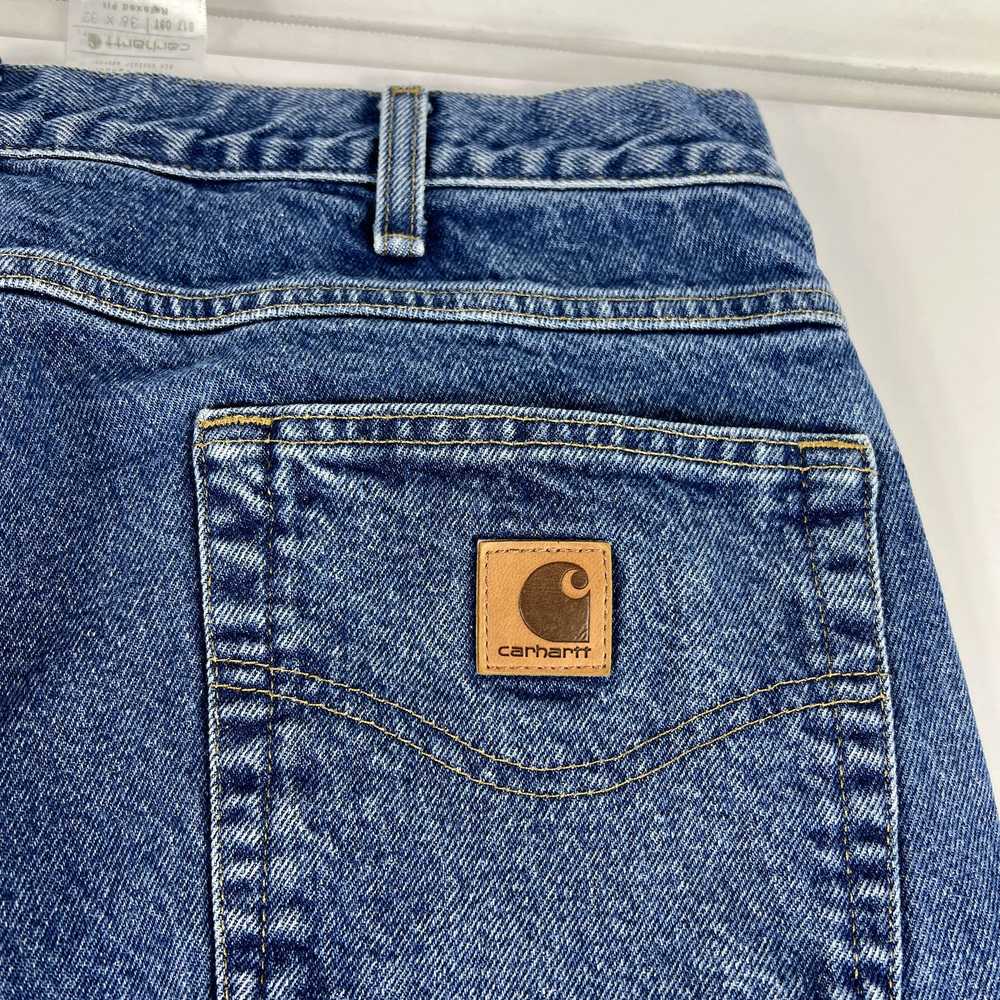 Carhartt Carhartt Jeans Relaxed Fit Blue Faded Co… - image 11