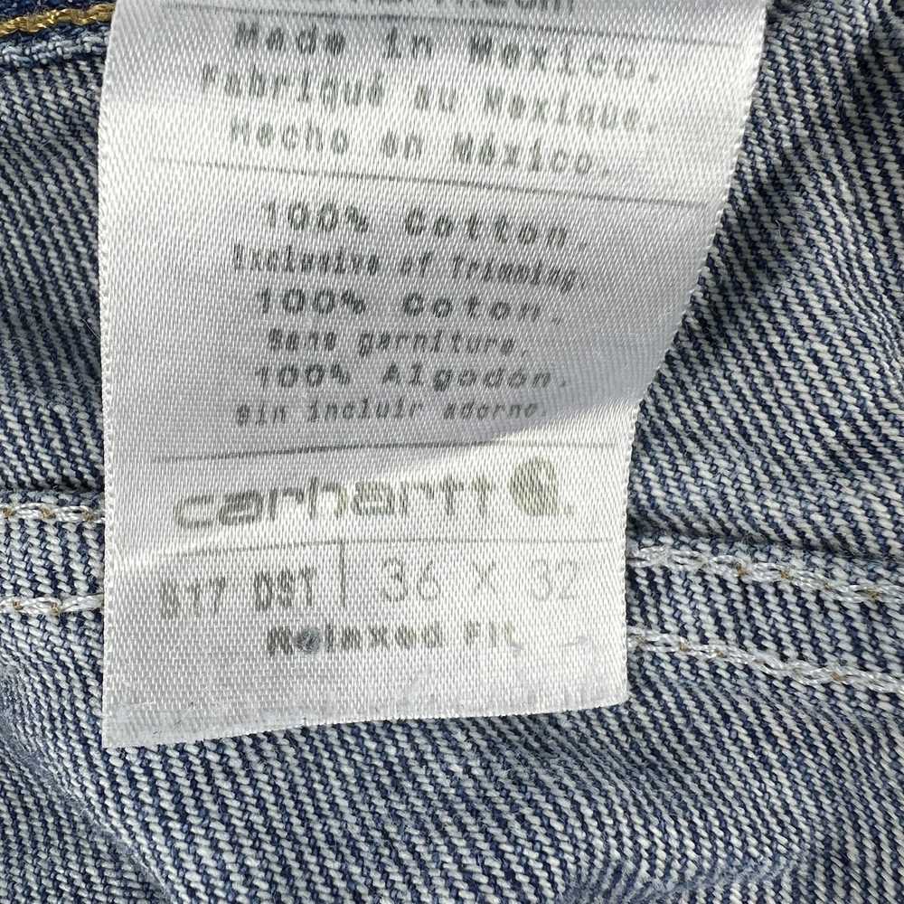 Carhartt Carhartt Jeans Relaxed Fit Blue Faded Co… - image 8