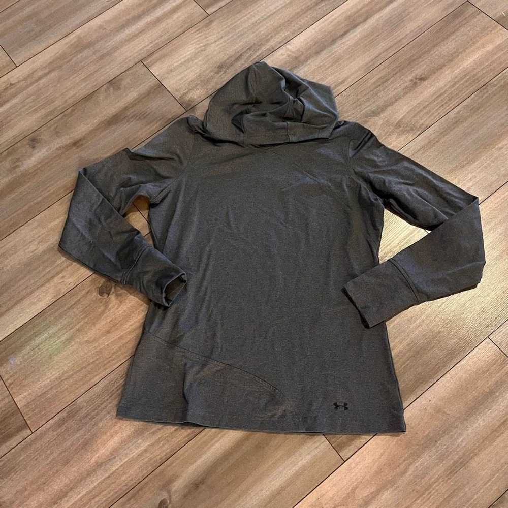 Under Armour Under Armour Grey Athletic Hoodie Ja… - image 1