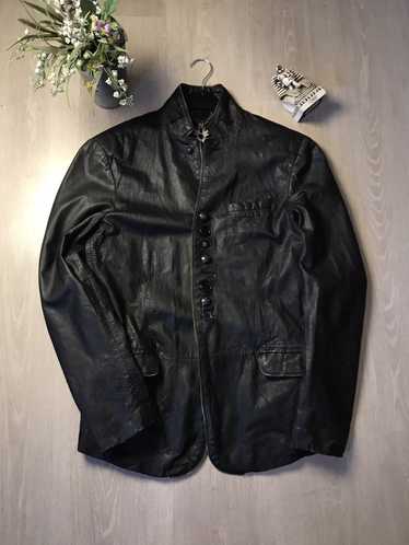 Bolongaro trevor slim hot sale fit leather jacket