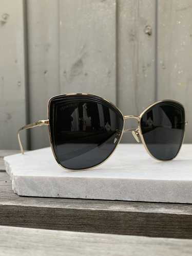 Chanel × Designer Chanel Sunglasses Metal Oversize