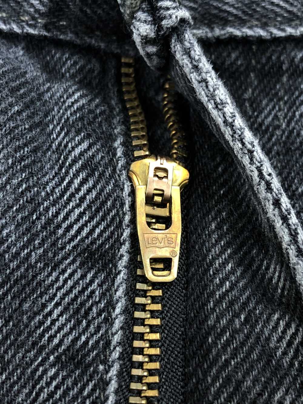 Levi's × Vintage Vintage Levi's 505 Super Black J… - image 11