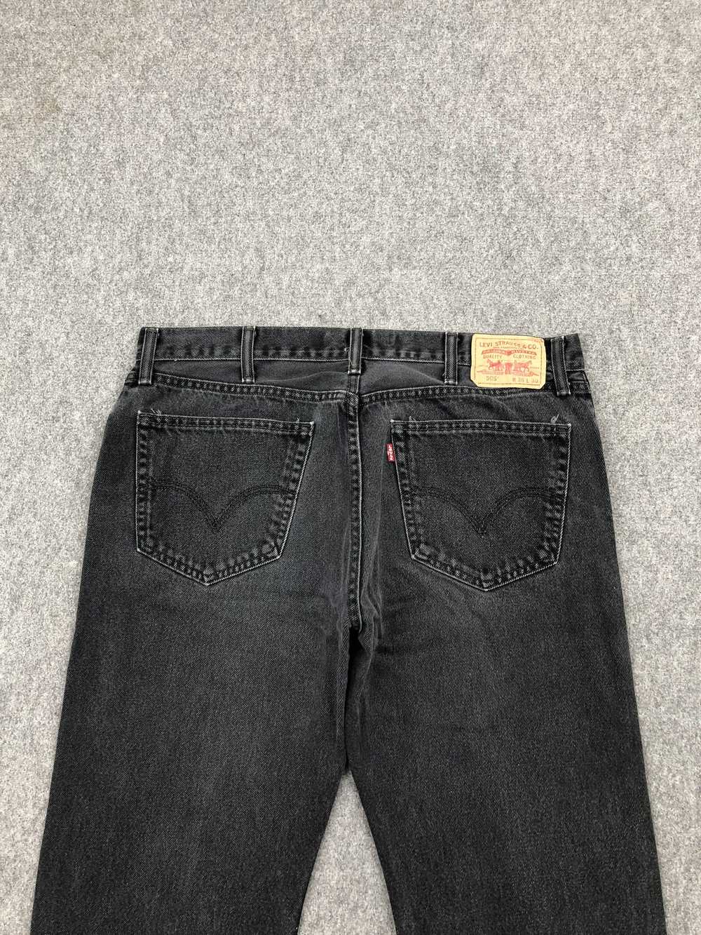 Levi's × Vintage Vintage Levi's 505 Super Black J… - image 4