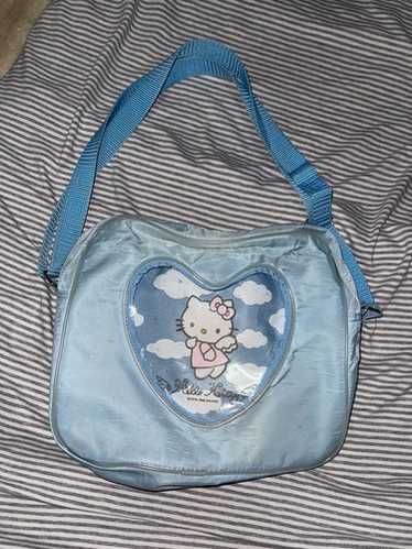 ショルダーバッグ・ポシェット Hello Kitty | Hello Kitty fritzi Canvas Handbag Ice Blue Vintage hello kitty angel - Gem