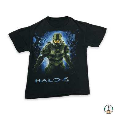 Y2K Master Chief Halo 4 Microsoft Xbox Video Game Promo T Shirt top Tee M