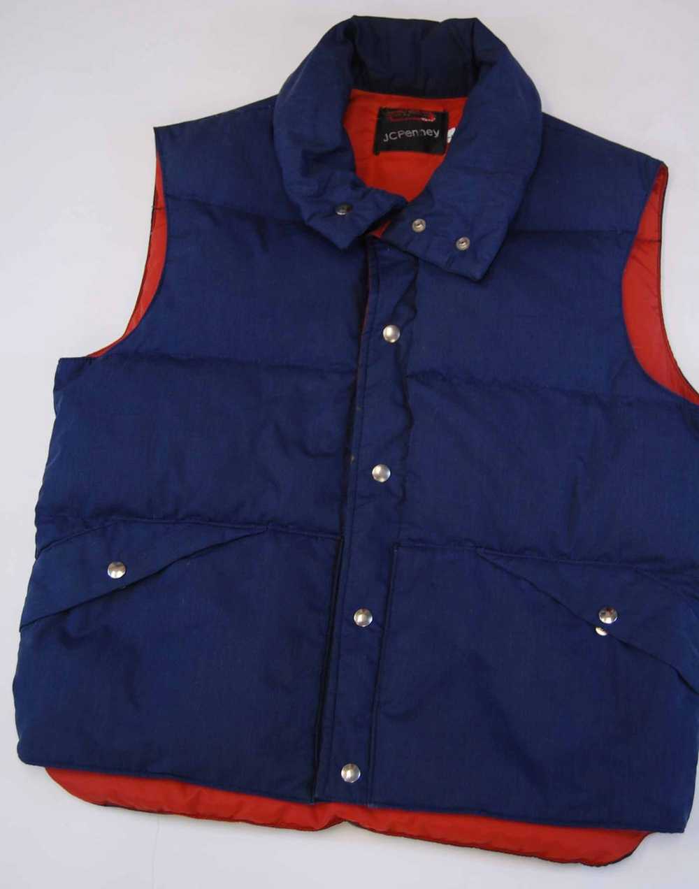 Vintage 70’s Down Fill Puffer Vest - image 2