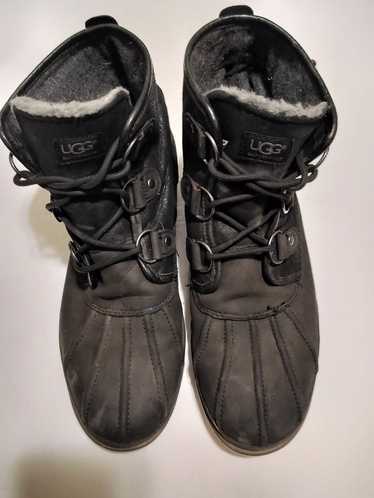 Ugg UGG Cecile Waterproof Duck Ankle Boots Black, 