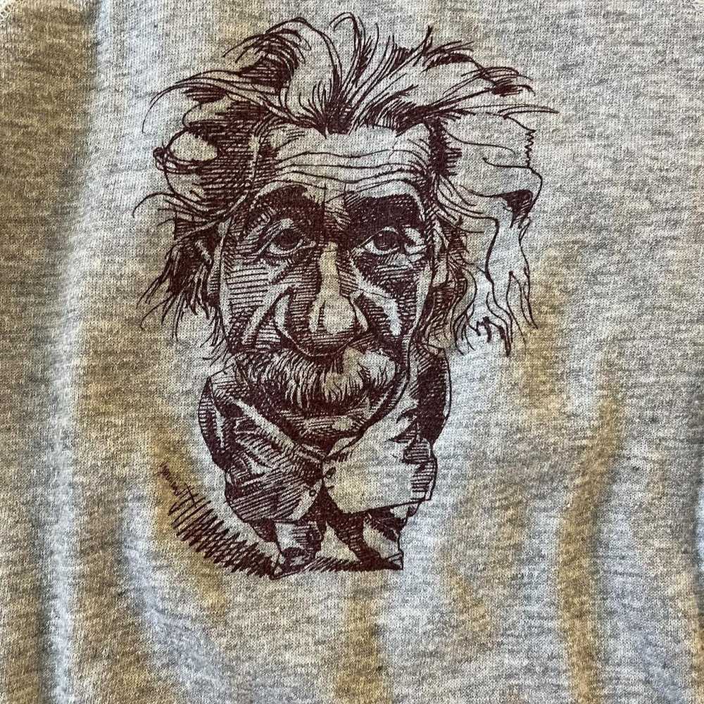 Hanes × Vintage Vintage Albert Einstein crewneck - image 2