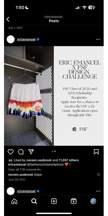 Eric Emanuel EE Basic Shorts/ Skyline Nuggets (NYC