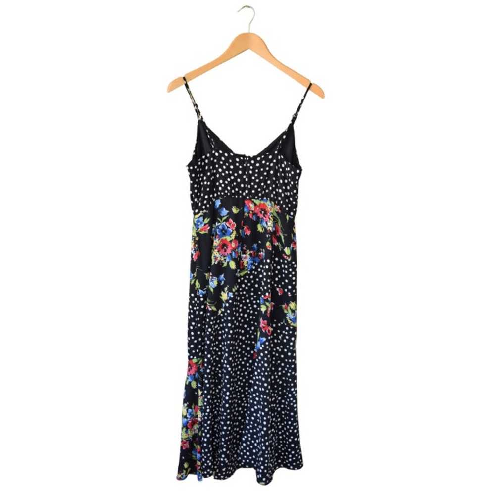 LIKELY Saige Midi Dress Black Floral Dot Size 4 - image 9