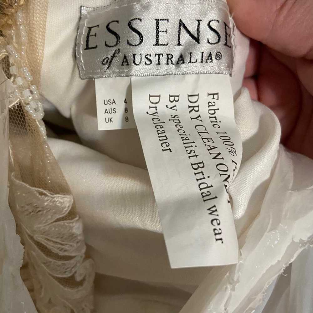 Size 4 Essense of Australia Wedding Dress - image 8